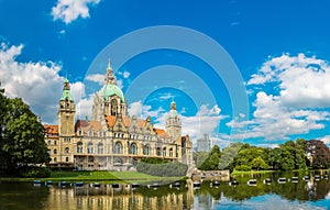 New City Hall in Hannover