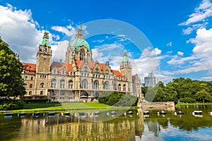 New City Hall in Hannover