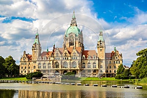 New City Hall in Hannover