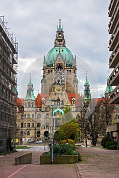 New City Hall in Hannover.