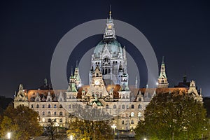 New City Hall of Hannover, Germany