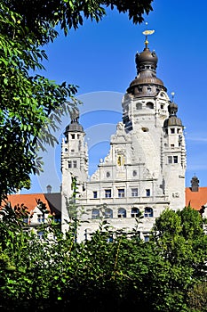 New city hall in Leipzig