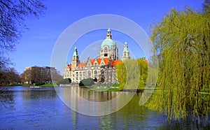 New City Hall Neues Rathaus of Hannover, Germany