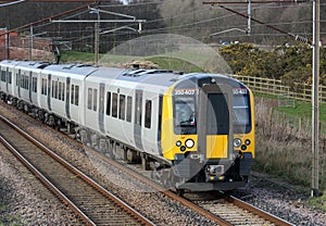 New class 350 electric train, West Coast Mainline