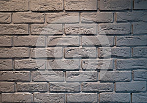 New and clean red brick wall background texture