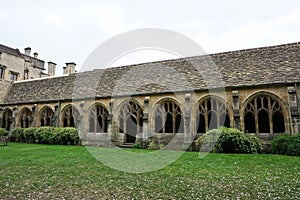 New College courtyard and cloisters, University of Oxford