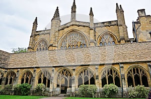 New College courtyard and cloisters, University of Oxford