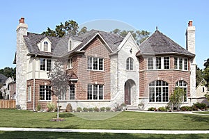 New construction brick home