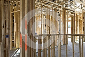 New Construction of Framing Interior