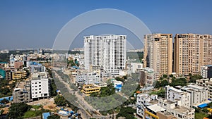 New construction in Hyderabad city, is the fourth most populous city and sixth most populous urban agglomeration in India