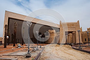 New constructions in At Turaif district, Saudi Arabia