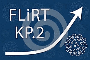 A new coronavirus variant KP.2 (JN.1.11.1.2), one of the FLiRT variants.