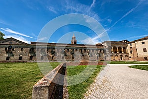 New Court of the Ducal Palace in Mantua downtown Italy - Palazzo Ducale