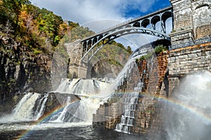 New Croton Dam, Croton-On-Hudson, Croton Gorge Park, NY. USA