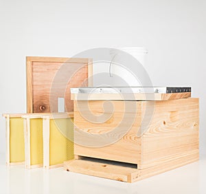 New cypress Langstroth Beehive kit