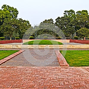 New Delhi.Shanti Van memorial