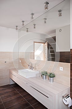 New design bathroom interior