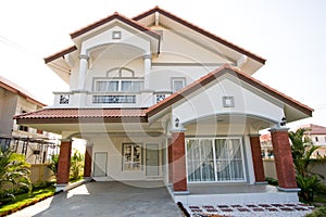 New detached house with garage