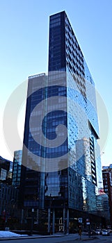 New downtown Montreal condos building