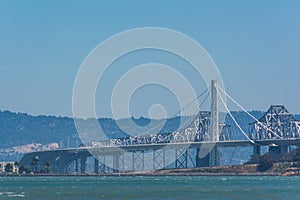 The new east span of the Bay Bridge, San Francisco