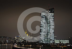 New ECB in Frankfurt photo