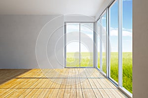 New emty office room