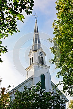 New England Church Steeple