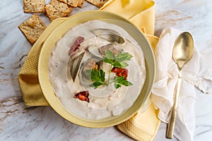 New England Clam Chowder Soup