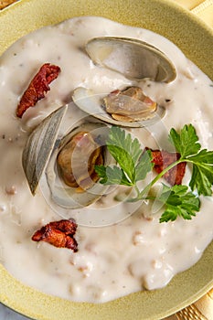 New England Clam Chowder Soup