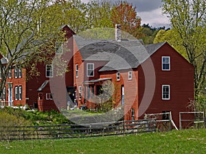 New England Farm House photo