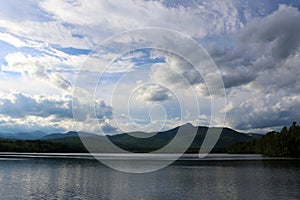 New England Mountains, Clouds and Water photo