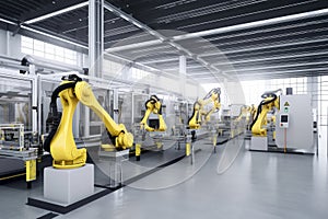new era of industrial automation with advanced, intelligent machines and technologies