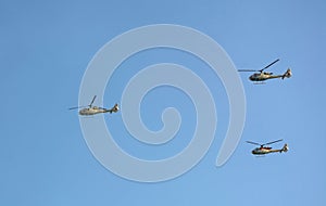 New Eurocopter EC130 (H130) in airshow photo