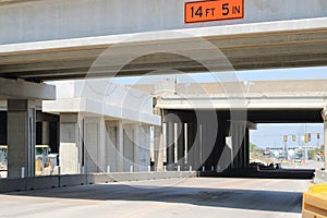 New Express Lanes added between lanes of I-635 east section