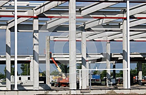 New factory construction site