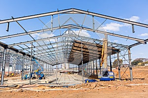 New Factory Steel Structure Construction