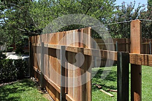 New fence