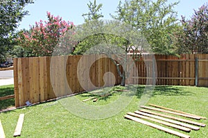 New fence photo