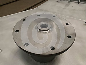 New flanges in the workshop of the plant