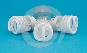 New fluorescent light incandescent heat bulb