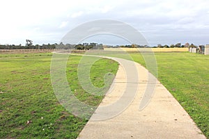 New footpath/walkway construction