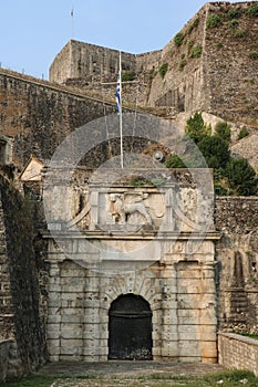 New Fortress of Corfu Greece