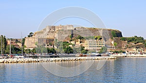 The New Fortress of Corfu on sunrise, Kerkyra, Corfu Island, Greece, Europe