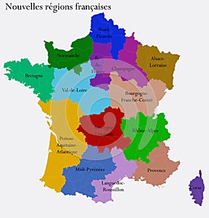 New French regions photo