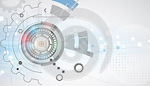 New future technology concept abstract background