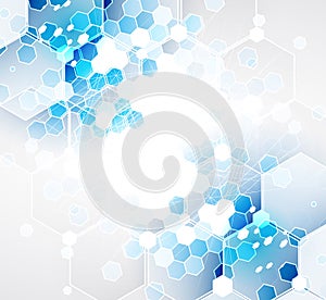 New future technology concept abstract background