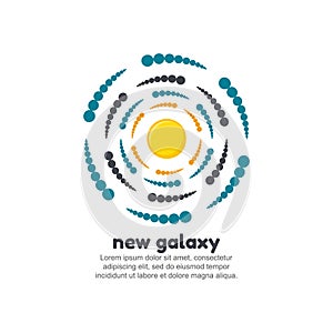 New galaxy logo template