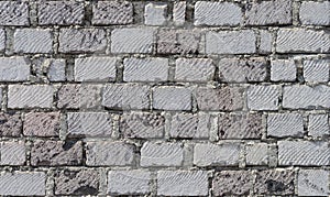 New gray brick wall pattern