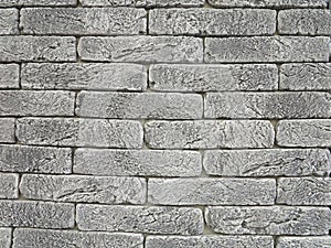 New gray brick wall texture grunge background