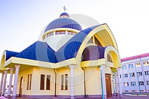 New Greek Catholic church in Kezmarok. Slovakia